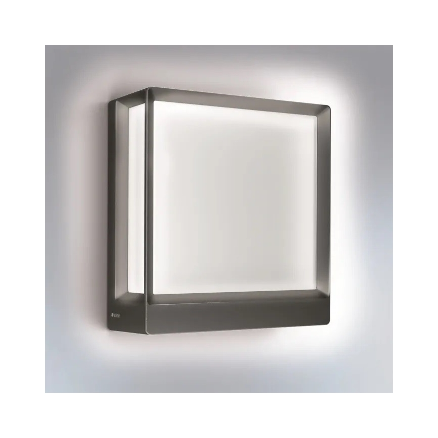 Steinel 085230 - LED Dimbare wandlamp voor buiten L40C LED/12,9W/230V IP54 antraciet