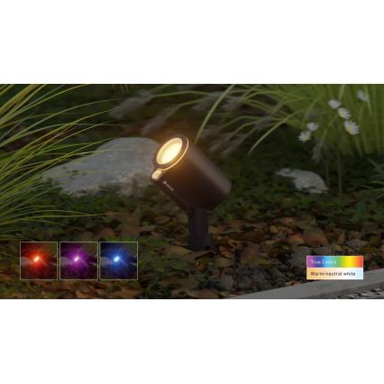 Steinel 089344 - LED RGBW buitenlamp met sensor LED/7,9W/24V IP65