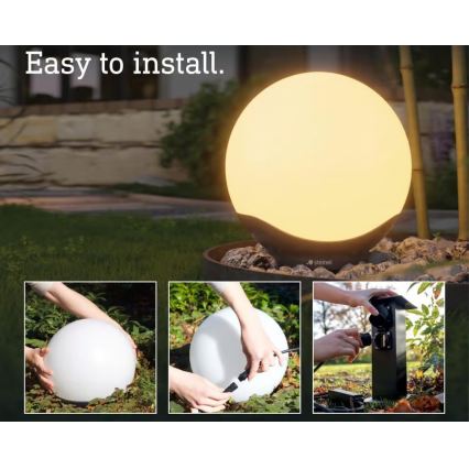 Steinel 089375 - LED RGBW buitenlamp met sensor LED/9,07W/24V 400 mm IP65