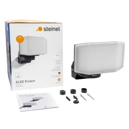 Steinel 090029 - LED Schijnwerper XLED PROTECT LED/13,6W/230V 3000K IP54 antraciet