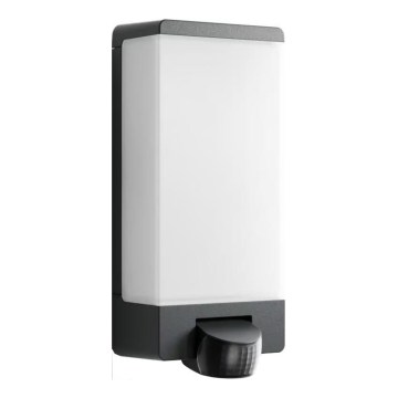 Steinel 094263 - Huisnummerlamp met sensor 1xE27/15W/230V L 14 S IP44