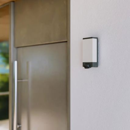 Steinel 094263 - Huisnummerverlichting met bewegingssensor 1xE27/15W/230V L 14 S IP44