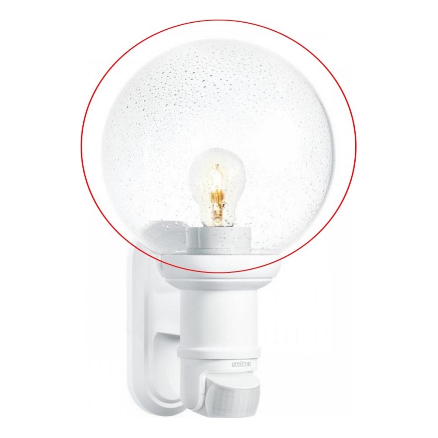 Steinel 1086417 - Vervangingsglas voor wandlamp L 70X/590/535/560/585