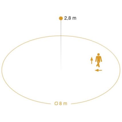 STEINEL 56032 - LED badkamerlamp met sensor RS PRO LED / 9,5W / 230V IP54