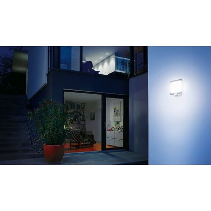 Steinel 566814 - Wandlamp met sensor voor buiten 1xE27/60W/240V L 20 S IP44