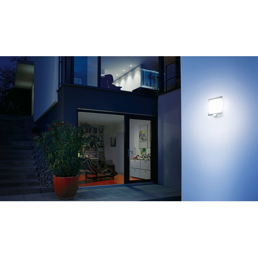 Steinel 566814 - Wandlamp met sensor voor buiten 1xE27/60W/240V L 20 S IP44