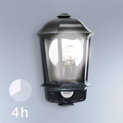 Steinel 644413 - Wandlamp voor buiten met bewegingssensor L 190 S 1xE27/100W/230V IP44