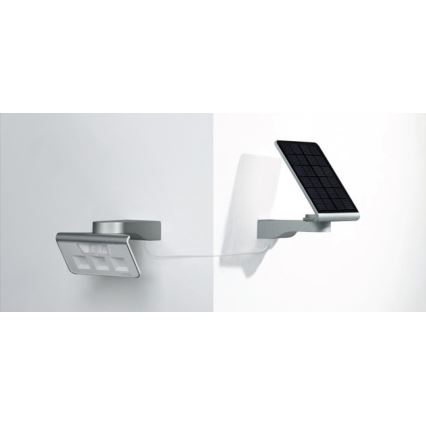 STEINEL 671006 - Solar sensor LED-Schijnwerper XSolar L-S 0,5W/LED wit IP44 2500 mAh
