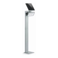 STEINEL 671211 - Solar sensor LED-straler XSolar GL-S 0,5W/LED zilver IP44 2500 mAh
