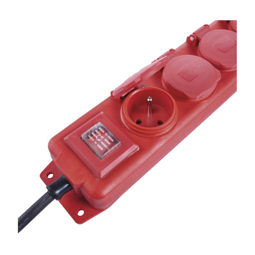 Stekkerdoos GUM 4-voudig 5m IP44