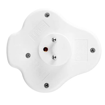 Stekkerdoos met schakelaar 2x stopcontact + USB-C + USB-A