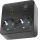 Stekkerdoos met schakelaar LINEA 2x230V + 3x USB-A/USB-C SCHUKO zwart