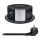 Stekkerdooszuil voor tafelblad met Qi draadloos opladen 3x230V + 1xUSB-A + 1xUSB-C zwart/zilver