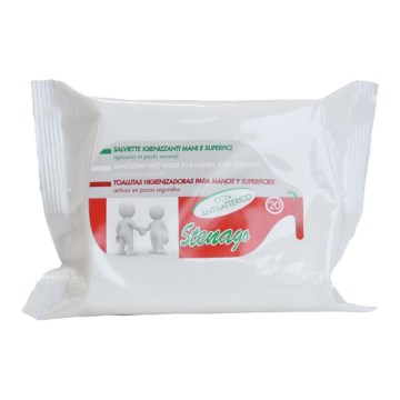 Stenago - Antibacteriële vochtige doekjes 20 st.