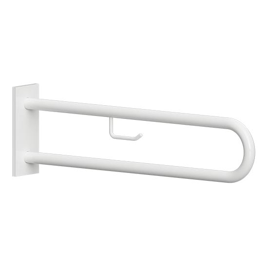 Steunbeugel 10 x 25 cm, wit