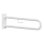 Steunbeugel 10x25 cm wit