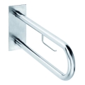Steunhandgreep 10x25 cm RVS/zilver