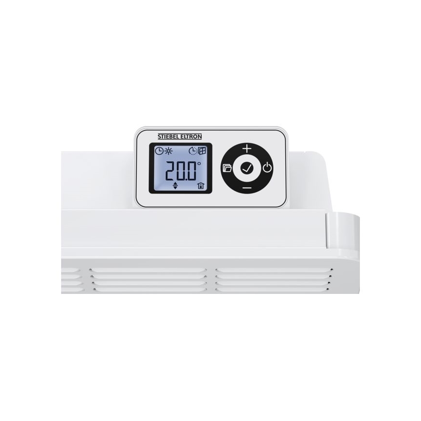 Stiebel Eltron - Wandconvector met LCD-display en elektronische thermostaat 2000W/230V IP24