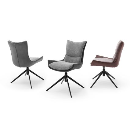 Stoel ZAIRA 1 stuk bruin/rood