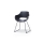 Stoelen ROCKY, set van 4, zwart