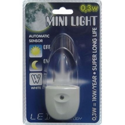 Stopcontact lampje MINI-LIGHT (groen licht)