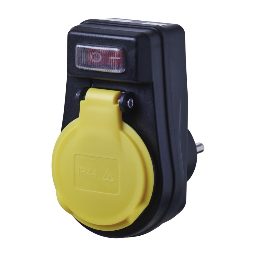 Stopcontact met Schakelaar voor Buiten FRENCH 250V/16A IP44