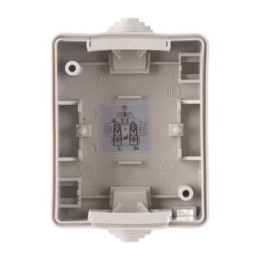 Stopcontact voor Buiten FRENCH 250V/16A IP54