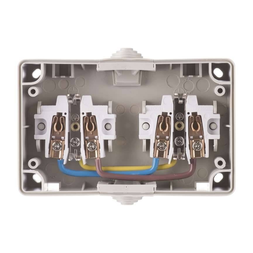 Stopcontact voor Buiten SCHUKO 250V / 16A IP44 2Z