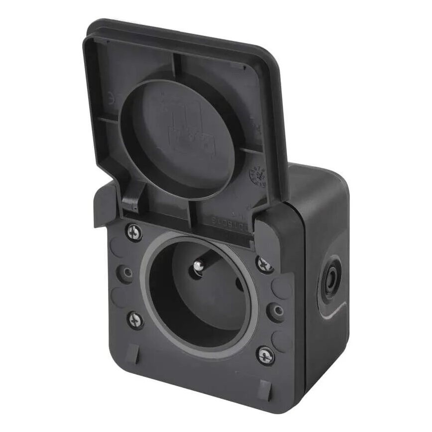 Stopcontact voor vochtige ruimtes IP55