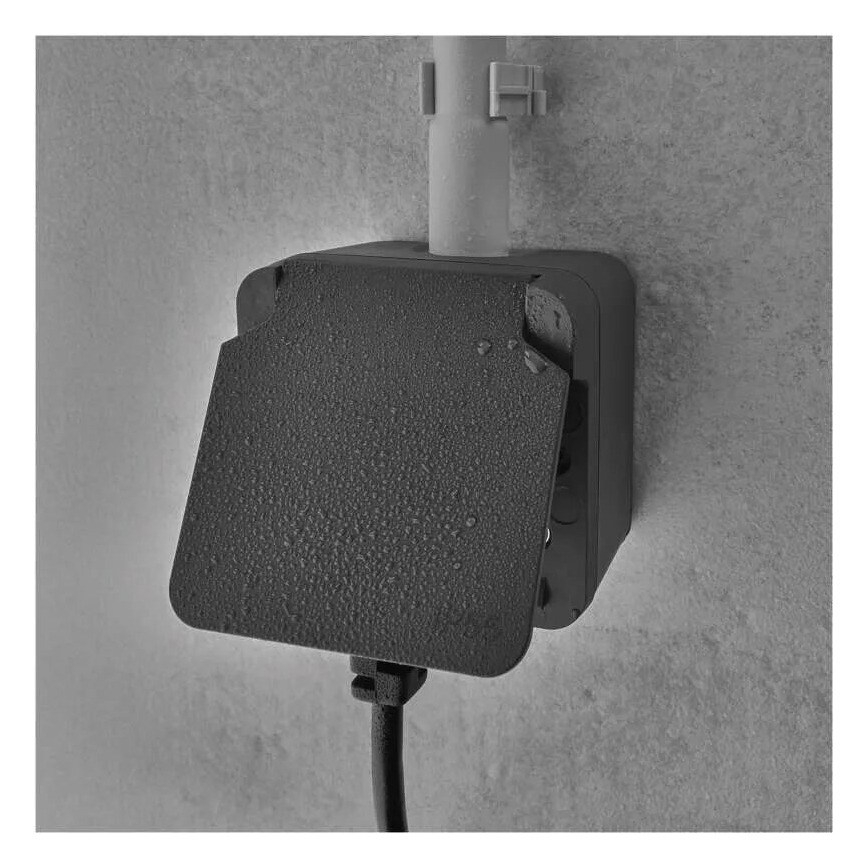 Stopcontact voor vochtige ruimtes IP55
