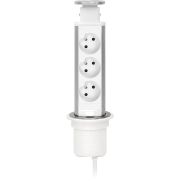 Stopcontactzuil voor tafelblad – 3x 230 V