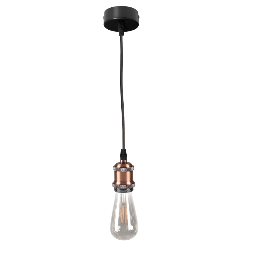 Stroomkabel 1xE27/20W/230V koper