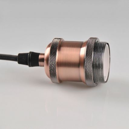 Stroomkabel 1xE27/20W/230V koper