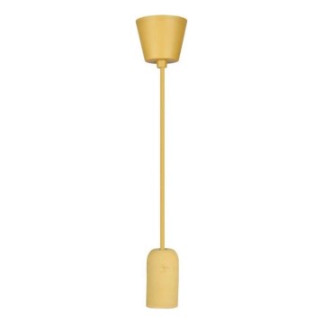 Stroomkabel 1xE27/60W/230V beton/beige