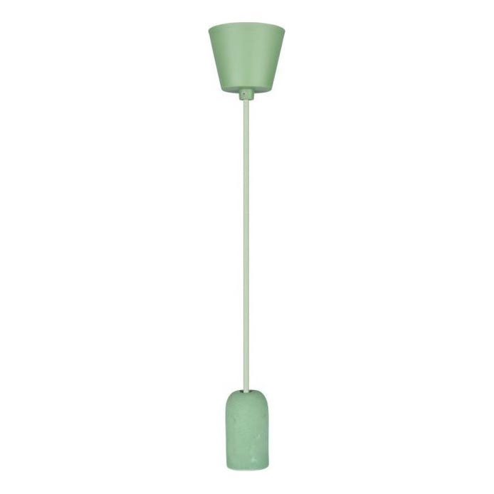 Stroomkabel 1xE27/60W/230V beton/groen
