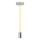 Stroomkabel 1xE27/60W/230V geel/glanzend chroom