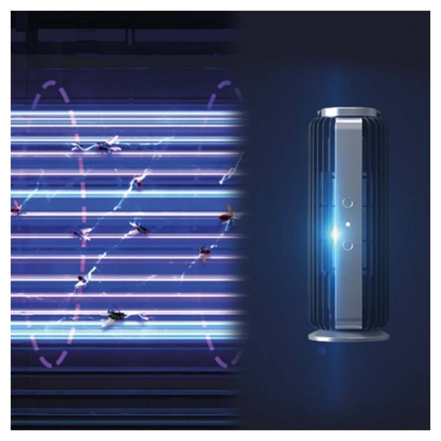 Stylies - Lichtval voor muggenbestrijding AURIGA UV-A/8W/230V 60 m²