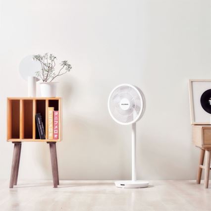Stylies - 2-in-1 staande ventilator ANTILA 25W/230V 88 cm wit + afstandsbediening