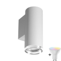 Світильник LED RGBW для ванної кімнати настінний TURYN 1xGU10/6,5W/230V 2700-6500K Wi-Fi IP44 білий
