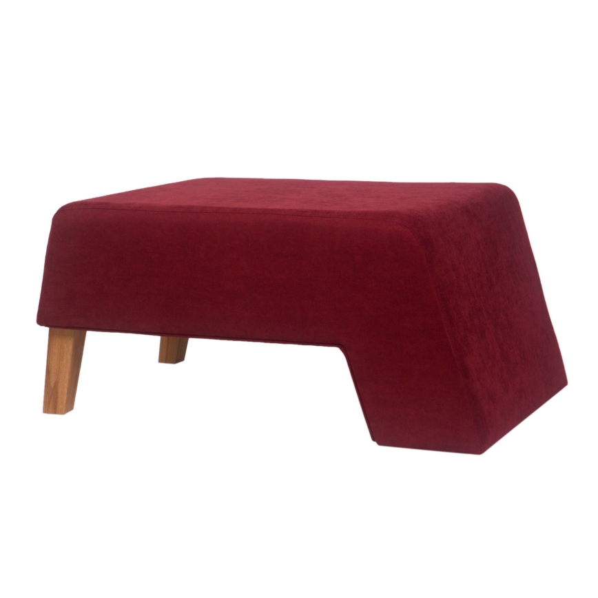 Taboret KATE 40x84 cm rood