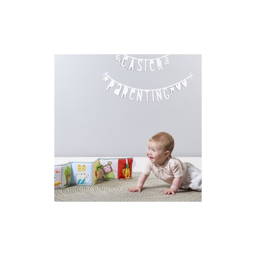 Taf Toys - Kinder textielboek 3 in 1 dieren