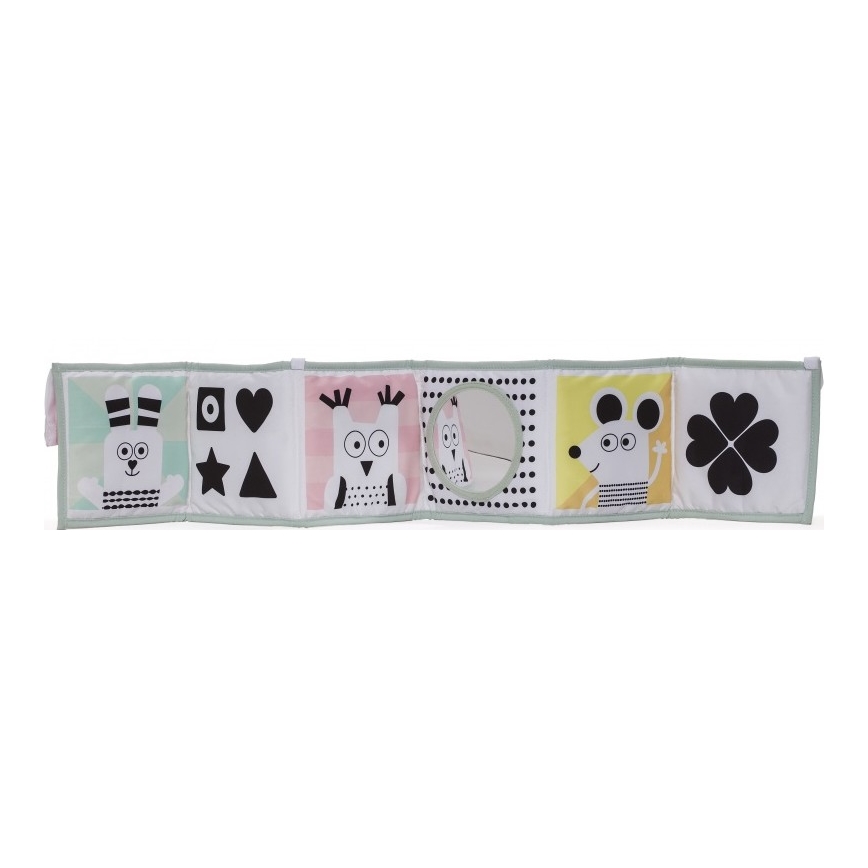 Taf Toys - Kinder textielboek 3 in 1 dieren
