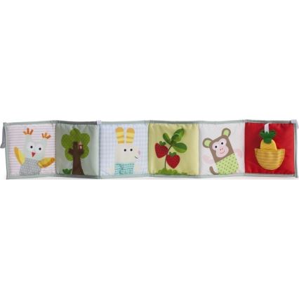 Taf Toys - Kinder textielboek 3 in 1 dieren