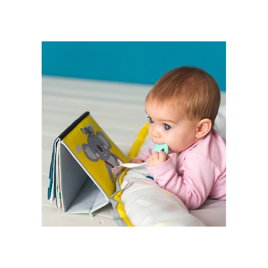 Taf Toys - Kinder textielboek met een spiegel koala