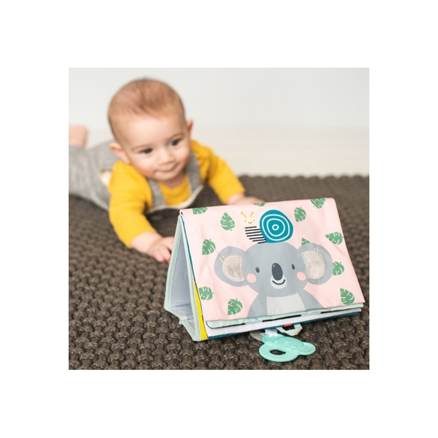 Taf Toys - Kinder textielboek met een spiegel koala