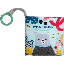 Taf Toys - Kinderboek van textiel beer