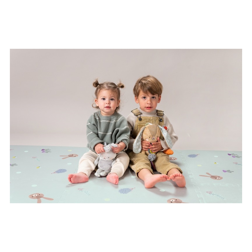 Taf Toys - XL puzzel speelmat Tuin voor kinderen