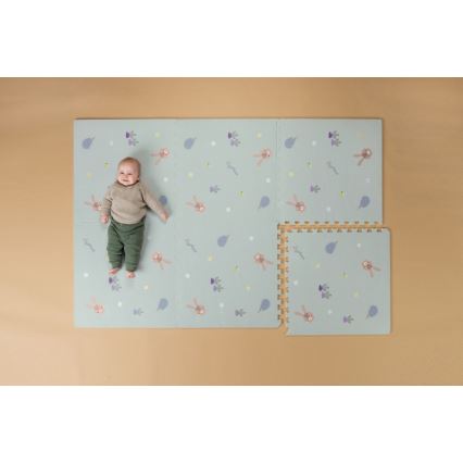 Taf Toys - XL puzzel speelmat Tuin voor kinderen