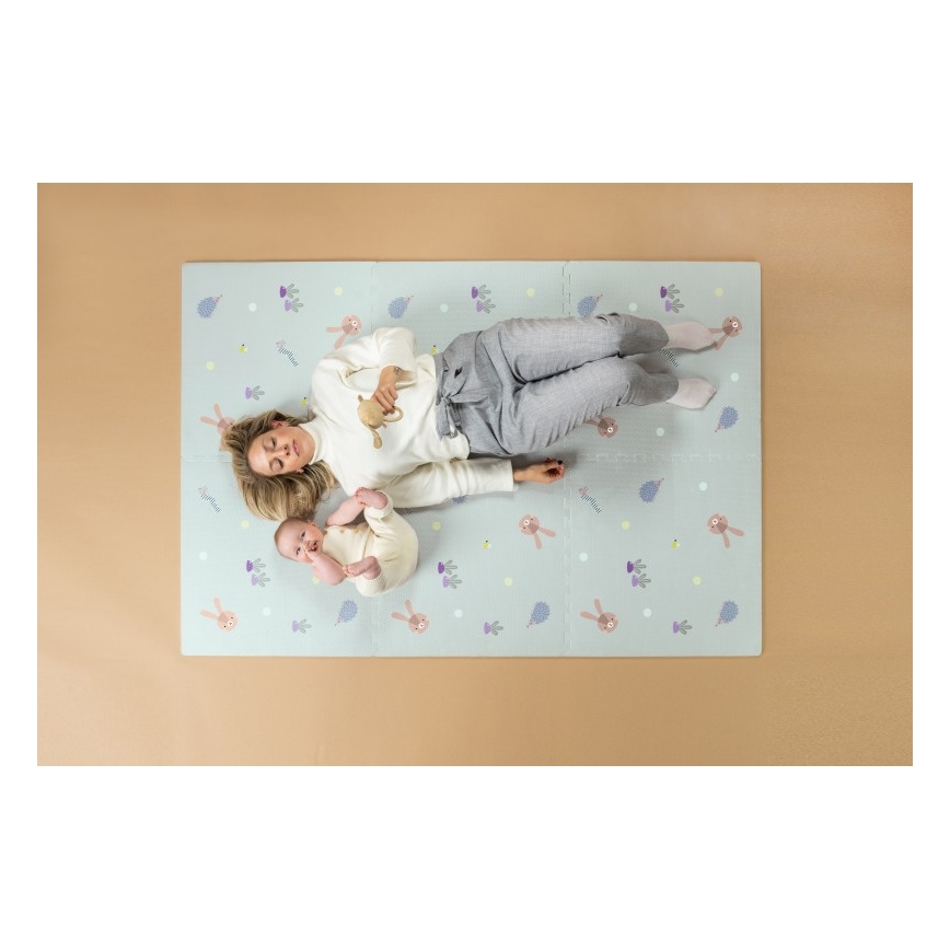 Taf Toys - XL puzzel speelmat Tuin voor kinderen