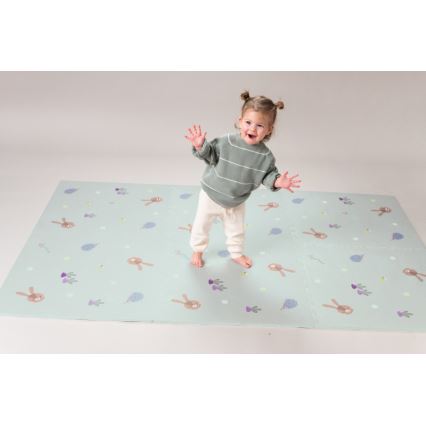 Taf Toys - XL puzzel speelmat Tuin voor kinderen